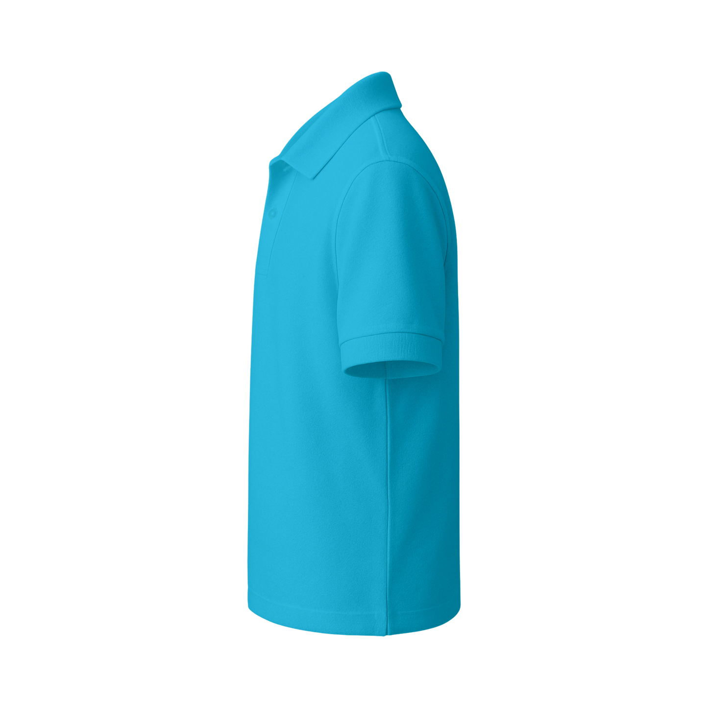 INKROBE Polo T-Shirt Aqua Blue – Premium Cotton