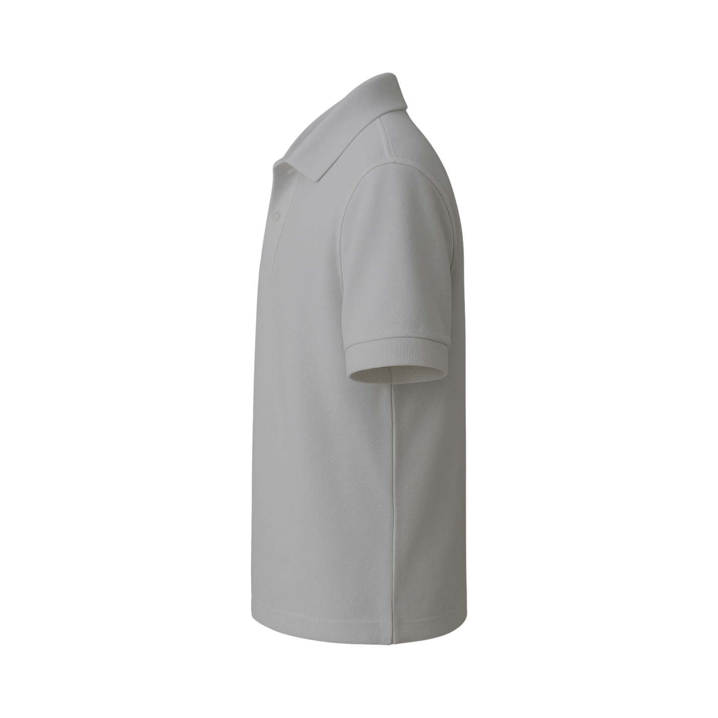 INKROBE Polo T-Shirt Melange Grey – Premium Cotton