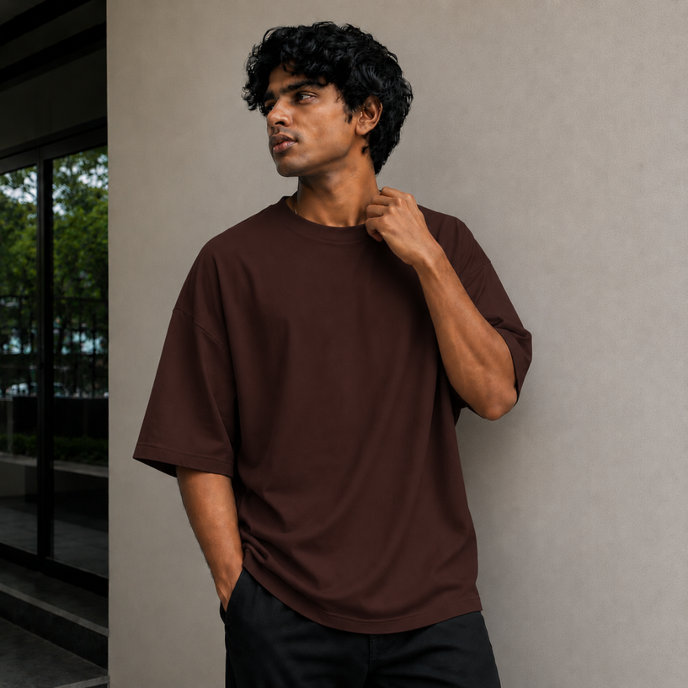 Inkrobe's Superior Solid Oversize T-shirt