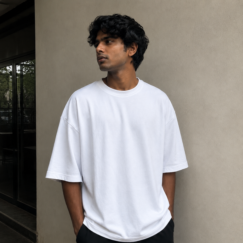Inkrobe's Superior Solid Oversize T-shirt