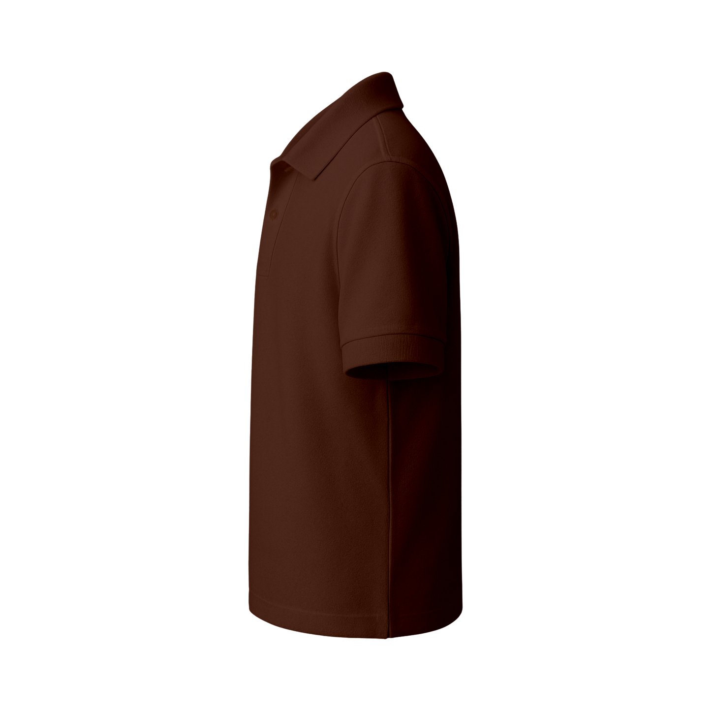 INKROBE Polo T-Shirt Chocolate Brown – Premium Cotton