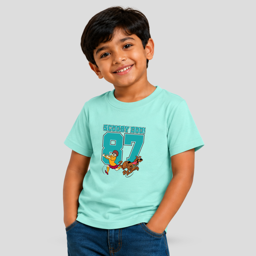 Kids Premium Scooby 87 T-Shirt – Soft Cotton Tee - Scooby Doo Editions