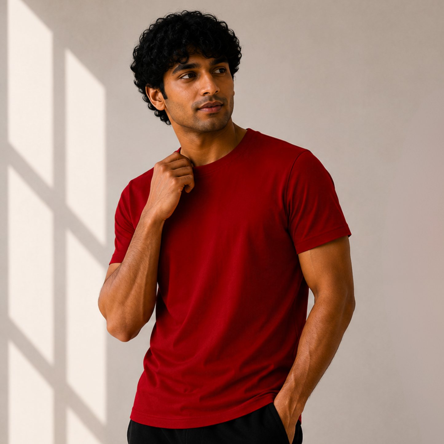 Elite Unisex Cotton Regular Fit Round Neck T-Shirts