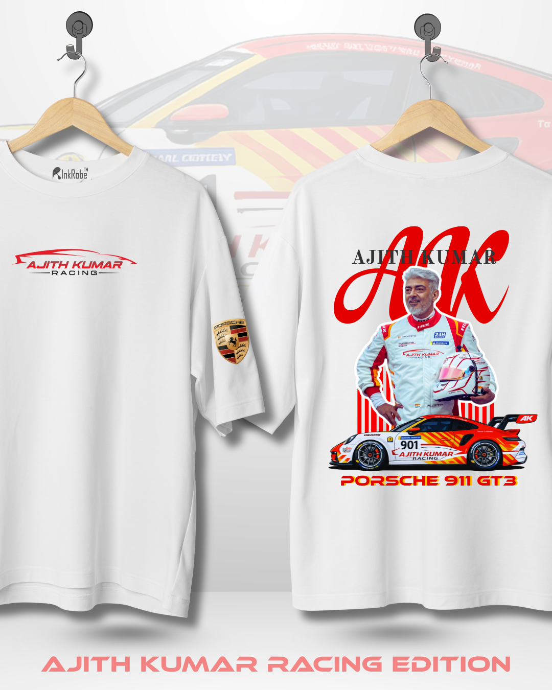AJITH KUMAR RACING OVERSIZED T-SHIRT