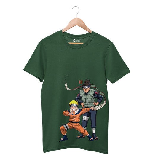 Naruto umino iruka Uzumaki naruto - Anime T-Shirt