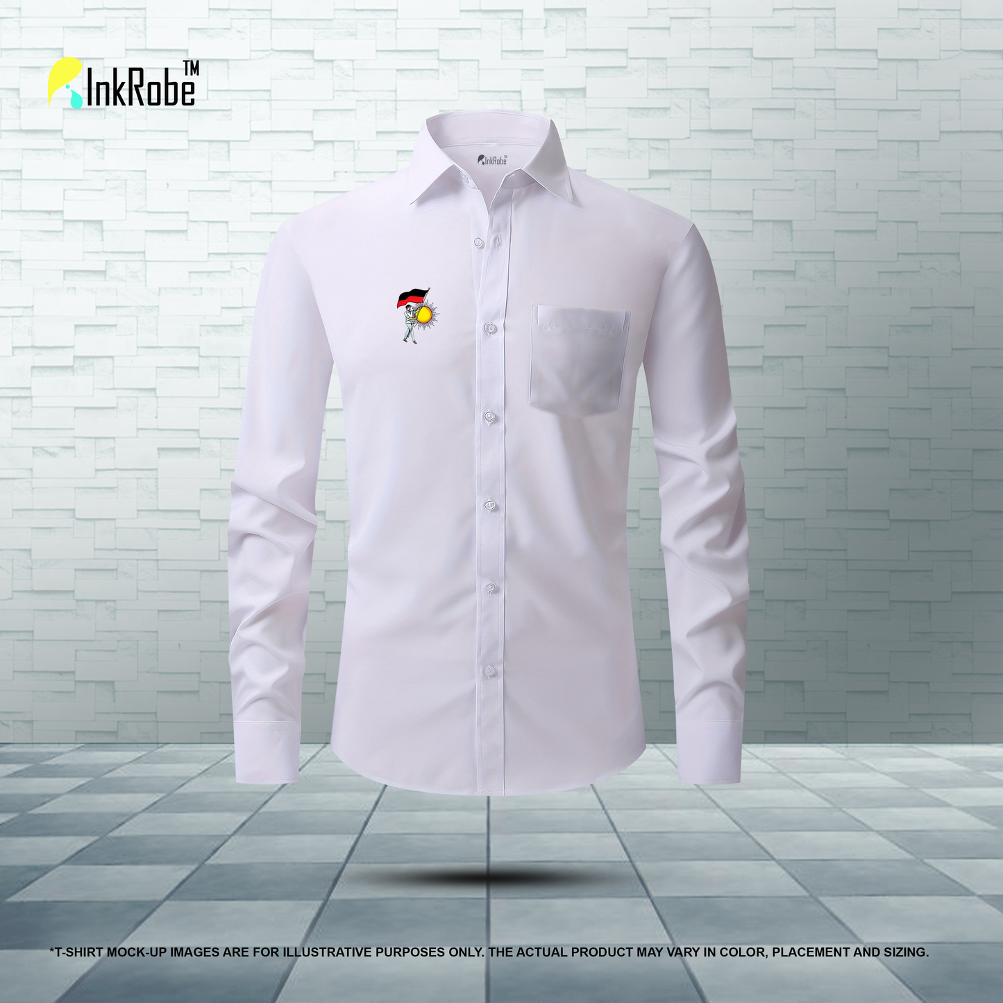 DMK Youth Wing Logo White shirt