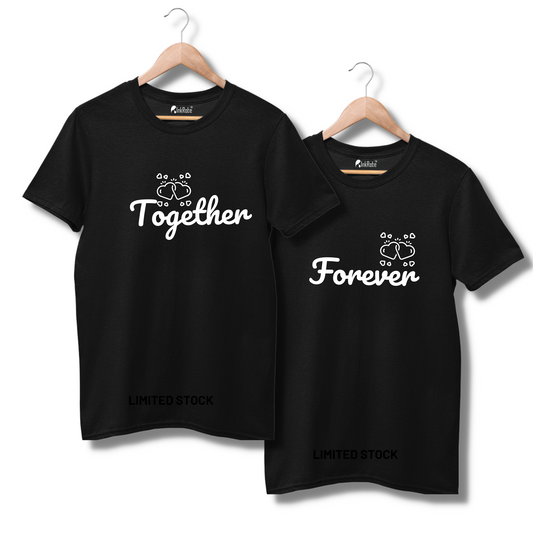 Together Forever Couple Tshirt