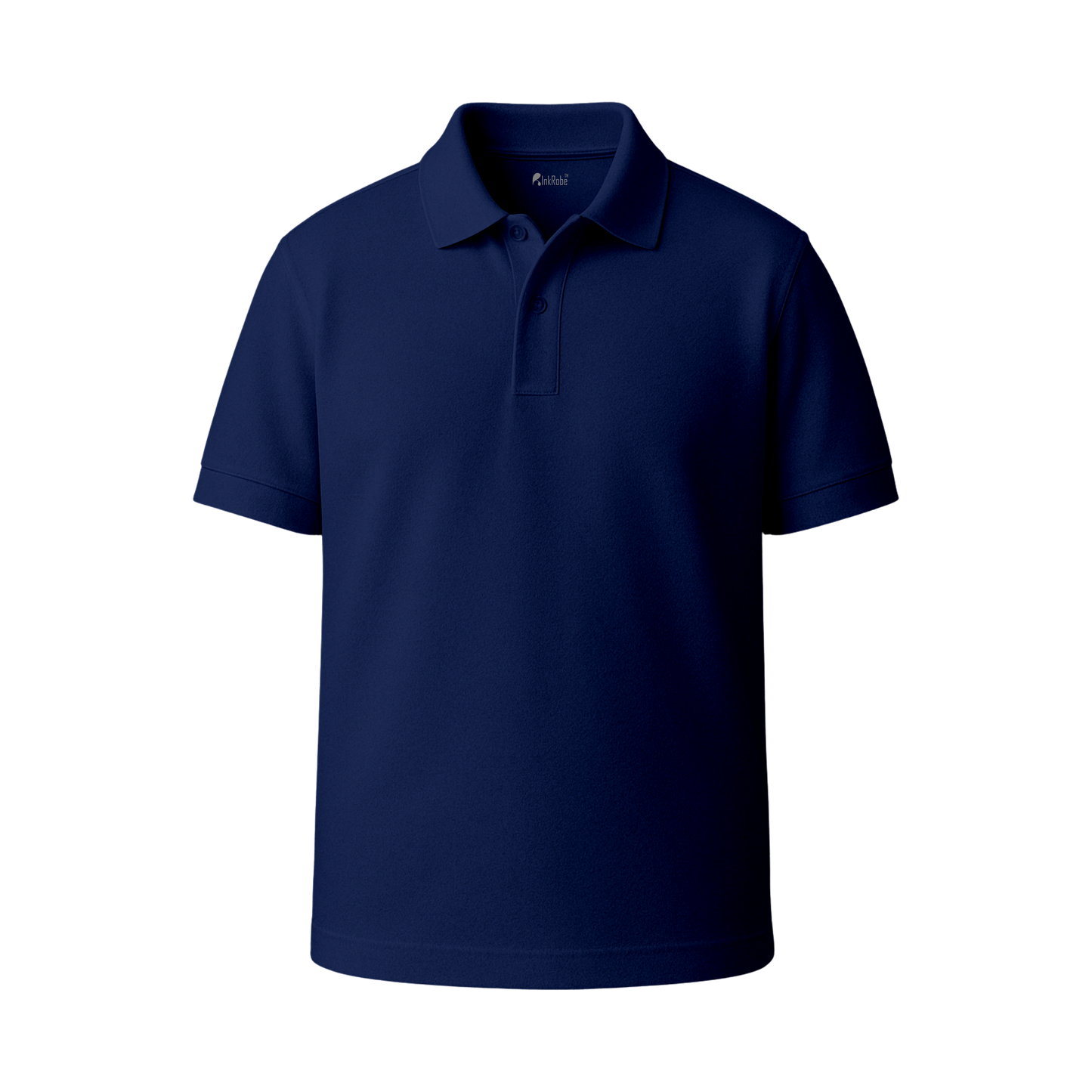 INKROBE Polo T-Shirt Navy Blue – Premium Cotton