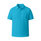 INKROBE Polo T-Shirt Aqua Blue – Premium Cotton