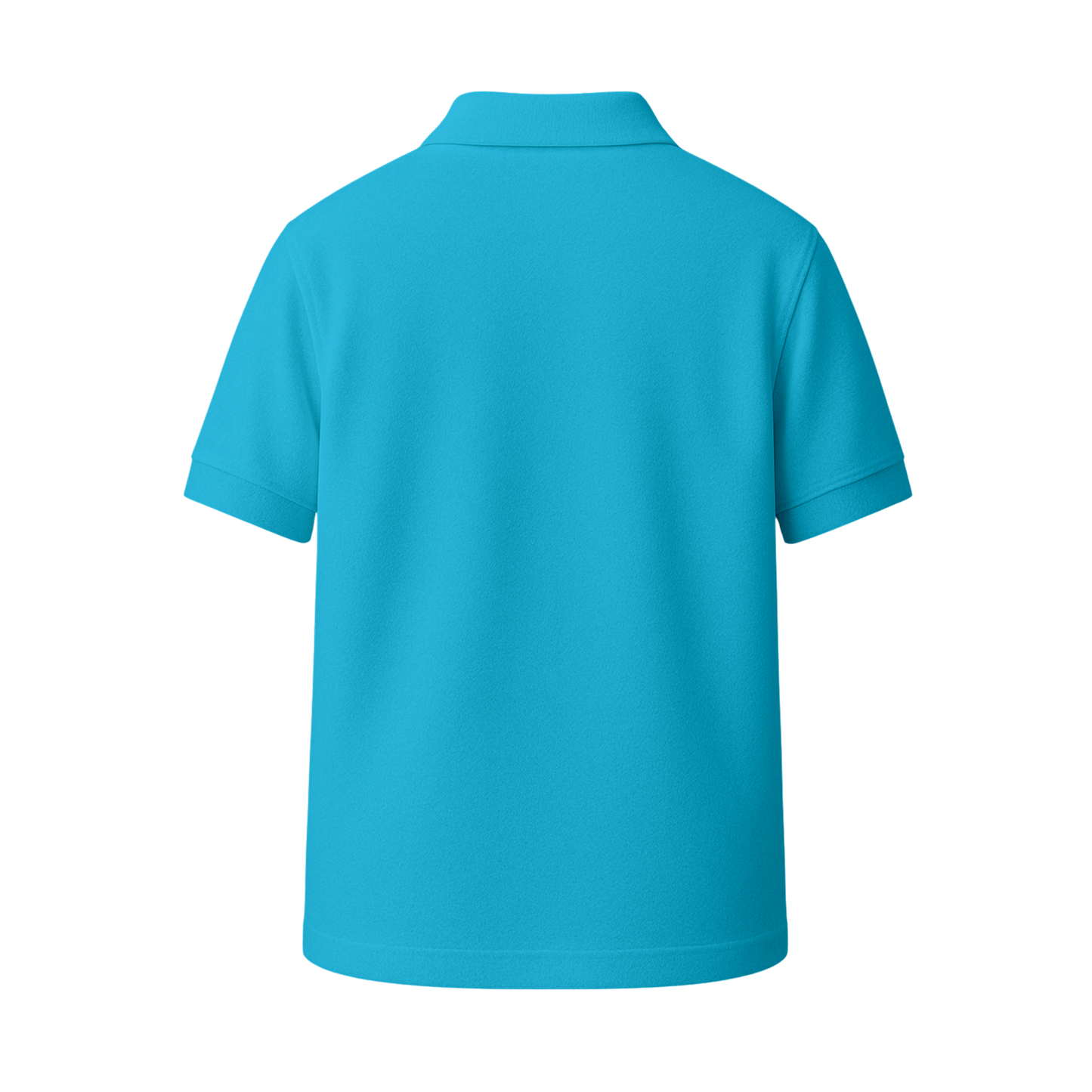 INKROBE Polo T-Shirt Aqua Blue – Premium Cotton