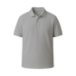 INKROBE Polo T-Shirt Melange Grey – Premium Cotton