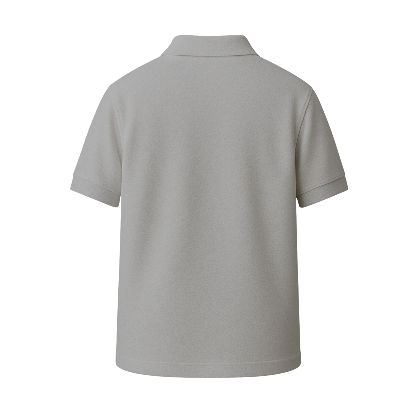 INKROBE Polo T-Shirt Melange Grey – Premium Cotton