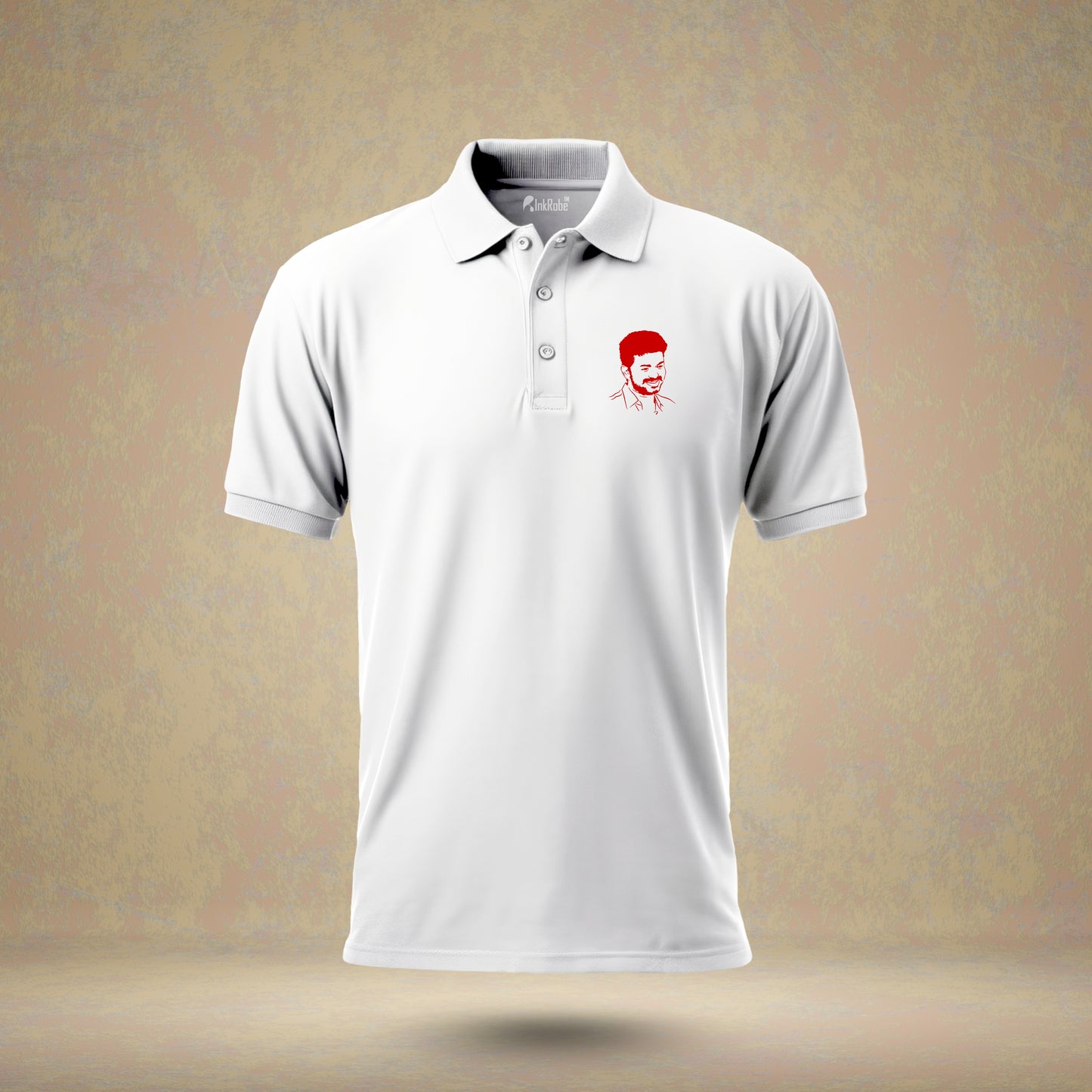 VIJAY FACE LOGO (Red Theme) for TVK T-Shirt