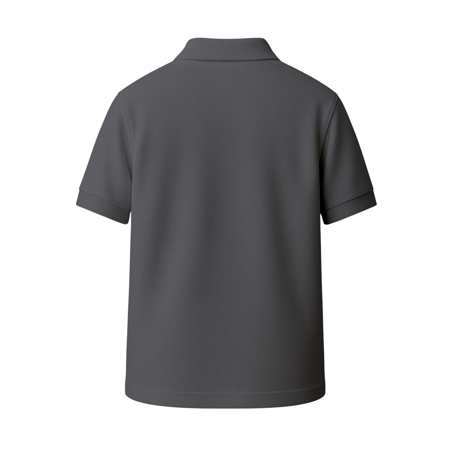 INKROBE Polo T-Shirt Solid Grey – Premium Cotton