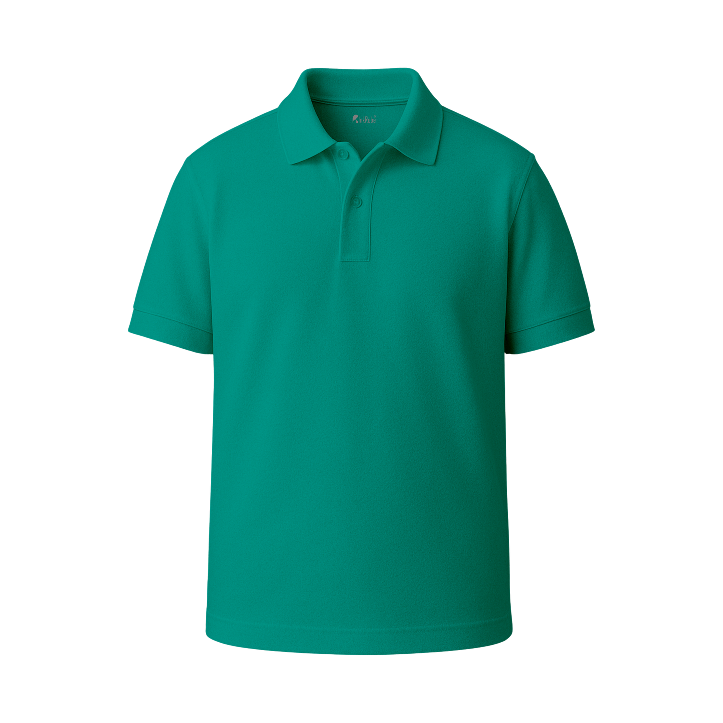 INKROBE Polo T-Shirt Coral Green– Premium Cotton