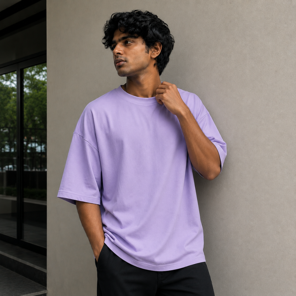 Inkrobe's Superior Solid Oversize T-shirt