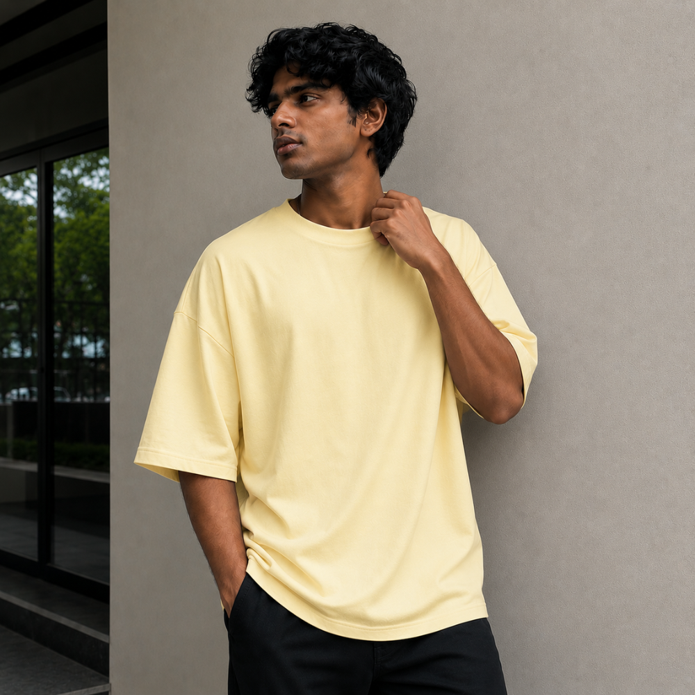 Inkrobe's Superior Solid Oversize T-shirt