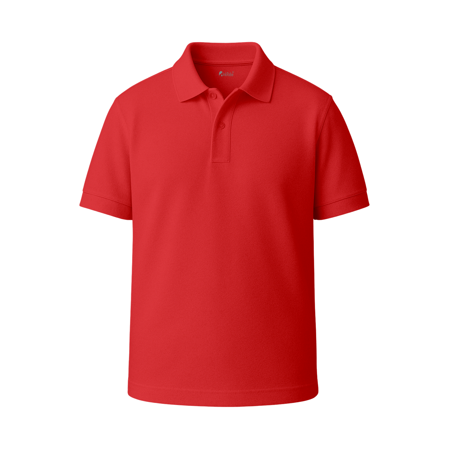 INKROBE Polo T-Shirt Red – Premium Cotton