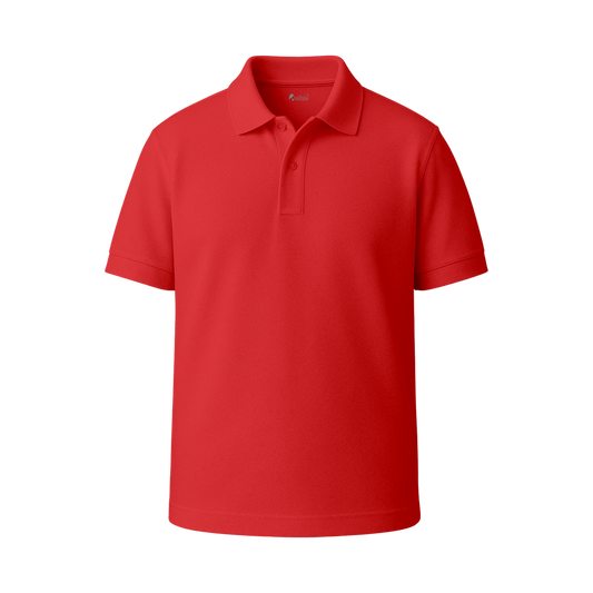 INKROBE Polo T-Shirt Red – Premium Cotton