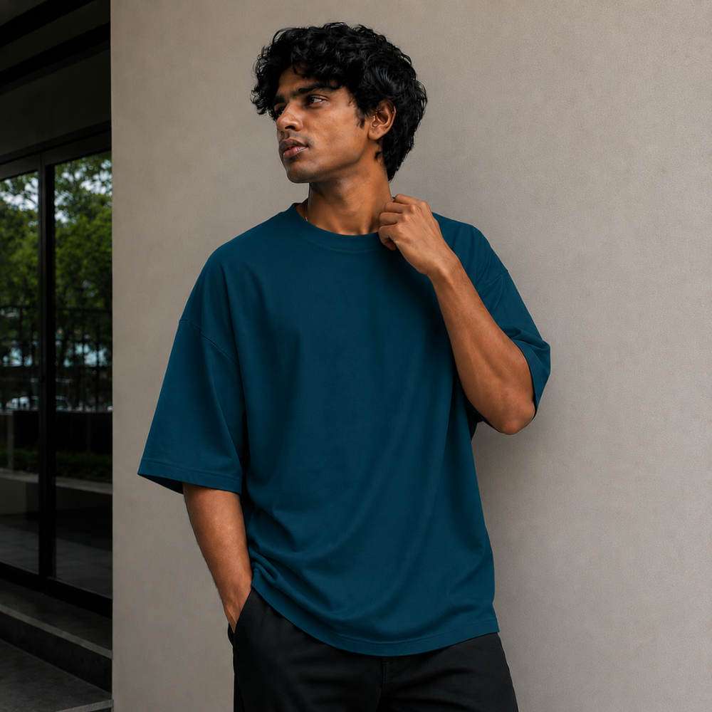 Inkrobe's Superior Solid Oversize T-shirt