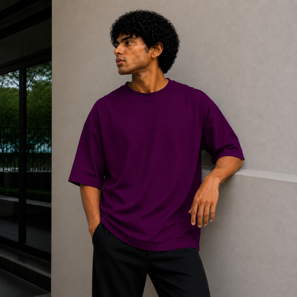 Inkrobe's Superior Solid Oversize T-shirt