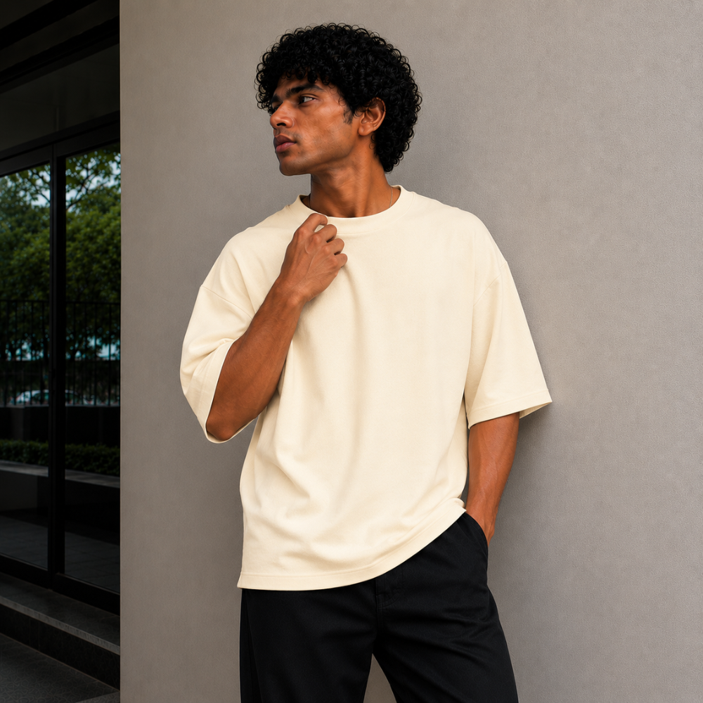 Inkrobe's Superior Solid Oversize T-shirt