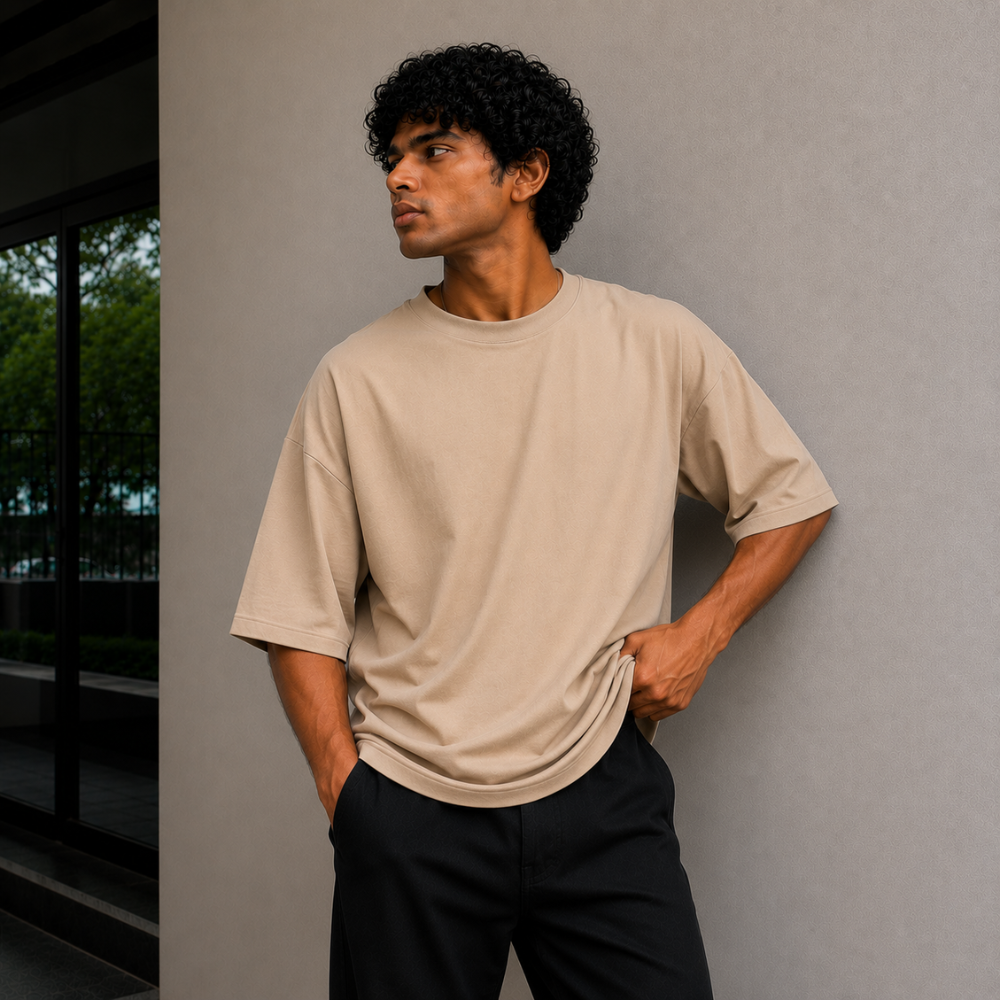 Inkrobe's Superior Solid Oversize T-shirt