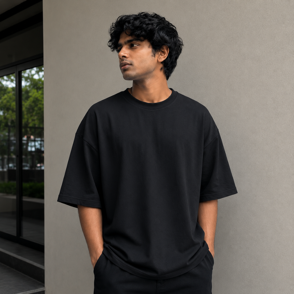 Inkrobe's Superior Solid Oversize T-shirt