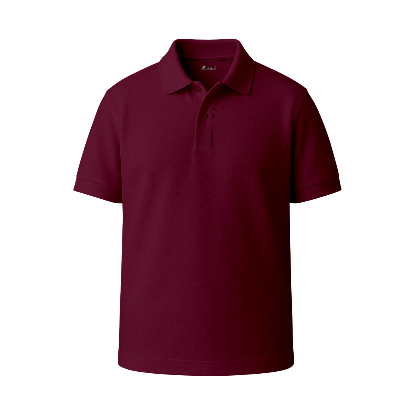 INKROBE Polo T-Shirt Majenta – Premium Cotton