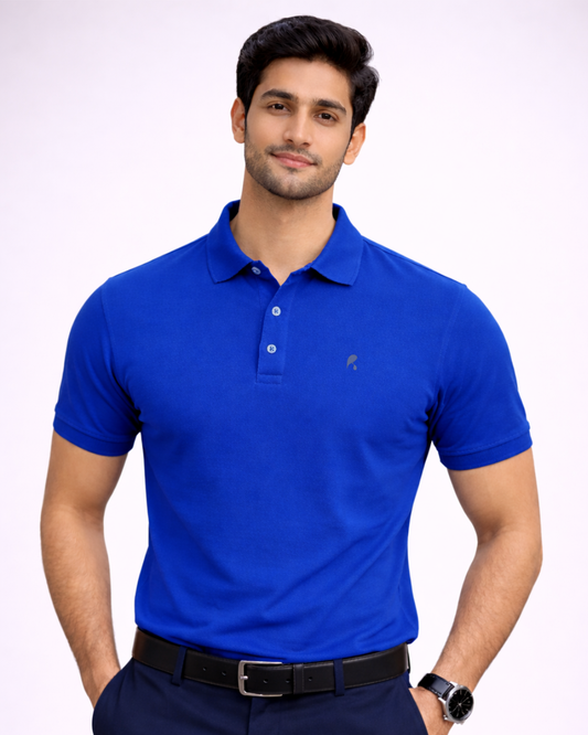 Regal Royal Blue Premium Soft Touch T-Shirt – Soft, Breathable & Everyday Fit