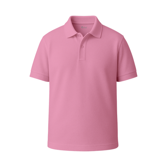 INKROBE Polo T-Shirt Pink – Premium Cotton