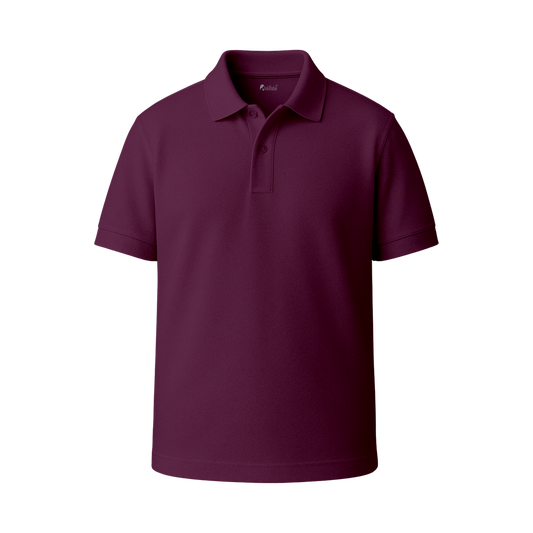 INKROBE Polo T-Shirt Purple – Premium Cotton