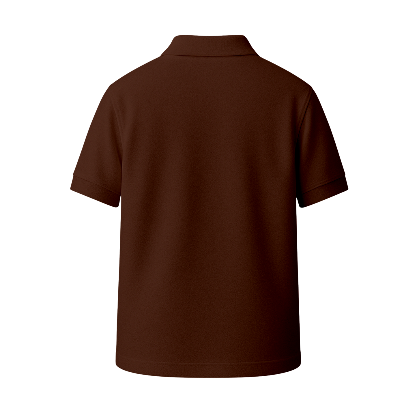 INKROBE Polo T-Shirt Chocolate Brown – Premium Cotton