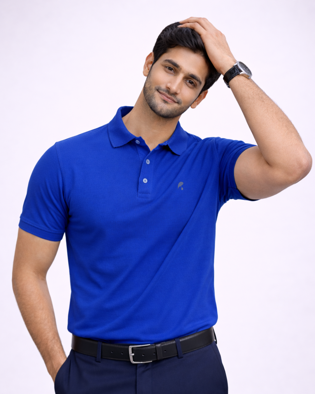Regal Royal Blue Premium Soft Touch T-Shirt – Soft, Breathable & Everyday Fit