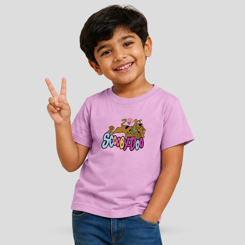 Kids Premium Sleepy Scooby T-Shirt – Soft Cotton Tee - Scooby Doo Editions