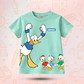 Kids Premium Donald and Baby Ducks T-Shirt – Soft Cotton Tee - Donald Duck Editions