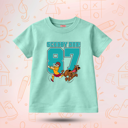 Kids Premium Scooby 87 T-Shirt – Soft Cotton Tee - Scooby Doo Editions