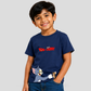 Kids PremiumTom Jerry Friendy Graphic T-Shirt – Soft Cotton Tee - Tom and Jerry Edition
