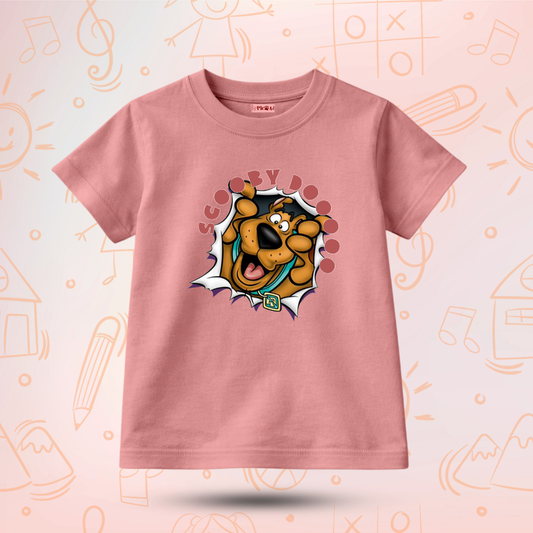 Kids Premium Scooby T-Shirt – Soft Cotton Tee - Scooby Doo Editions