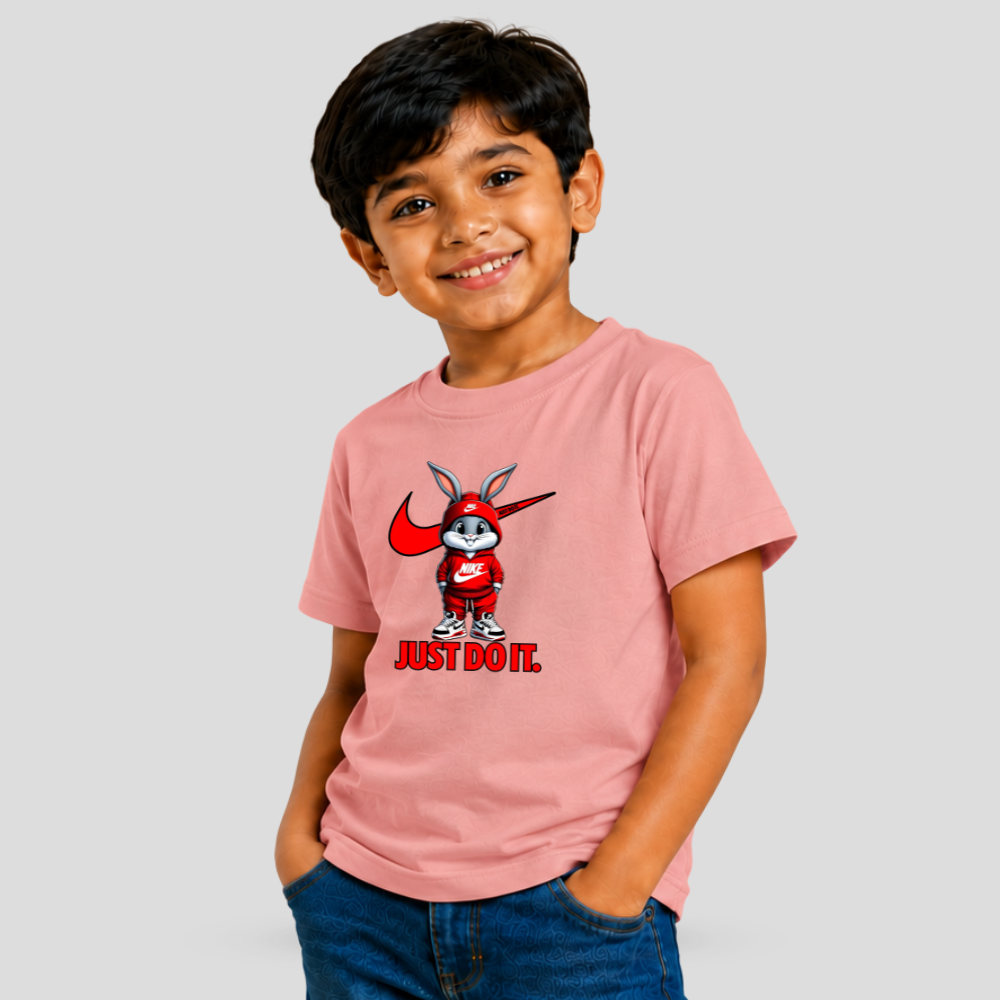 Kids Premium Just Do It T-Shirt – Soft Cotton Tee - Looney Tunes Editions