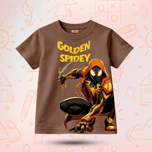 Kids Premium Spider Man Graphic T-Shirt – Soft Cotton Tee - Marvel Edition