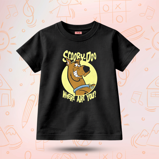 Kids Premium Scooby Doo, Where are you T-Shirt – Soft Cotton Tee - Scooby Doo Editions