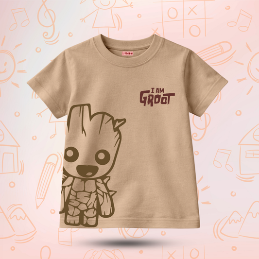 Kids Premium I am Groot T-Shirt – Soft Cotton Tee - Groot Editions
