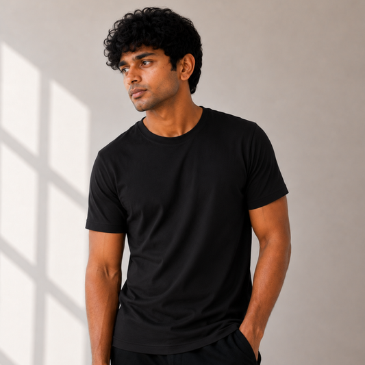 Elite Unisex Cotton Regular Fit Round Neck T-Shirts