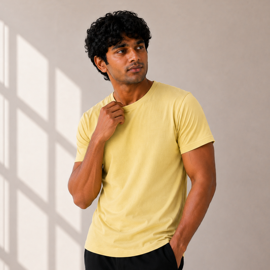 Elite Unisex Cotton Regular Fit Round Neck T-Shirts