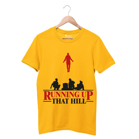 Stranger Things Running Up That Hill - Anime T-Shirt