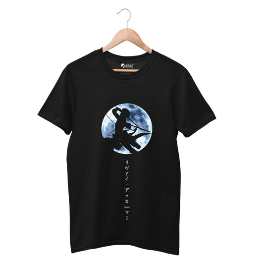 Lucario Under The Moon - Anime T-Shirt