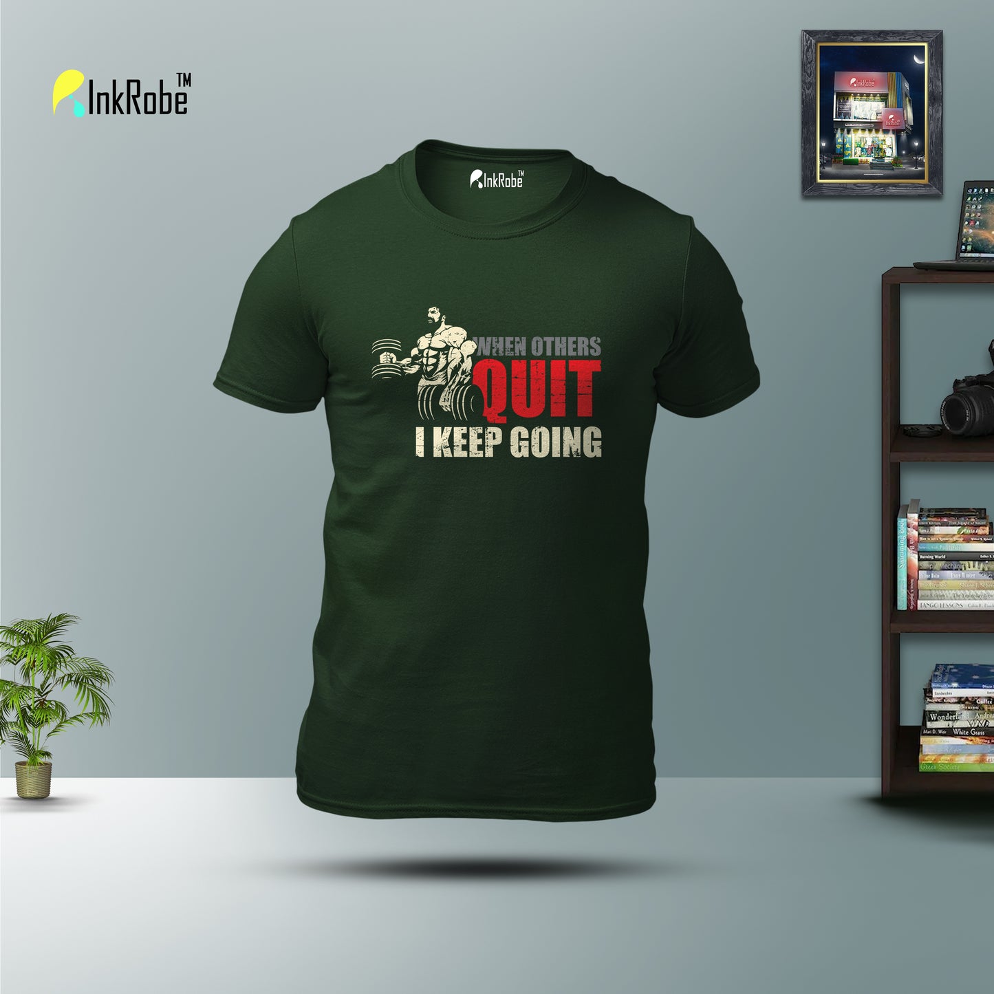 When Others Quit I Keep Going - Gym Tshirt