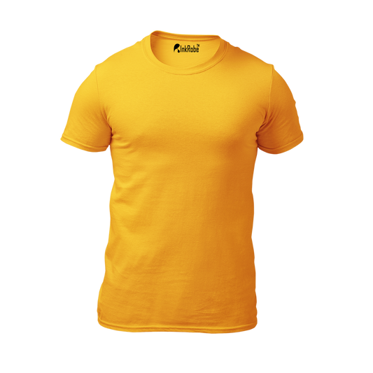 Classy Yellow Plain Tshirt