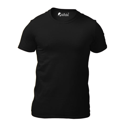 Classy Black Plain Tshirt